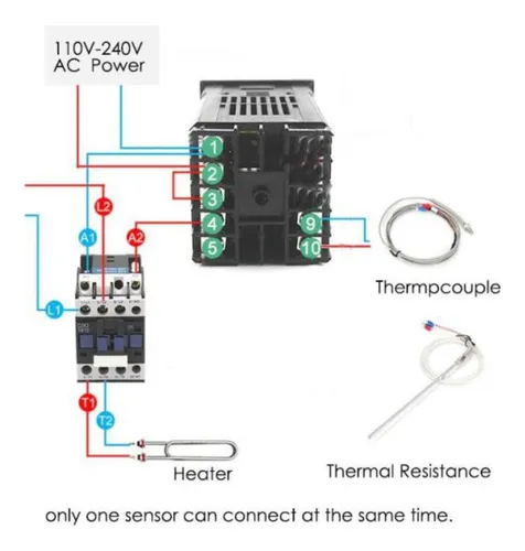 Rex-c100 Controlador Pid Temperatura 0-999° Salida Ssr