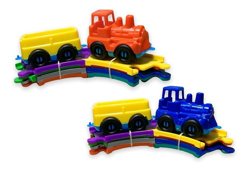 Tren Piccolo Con Circuito Con Vagon Y Vias Plástico