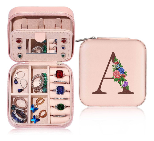 Mini Joyero Para Collar Anillos Caja De Almacenamiento Joyas