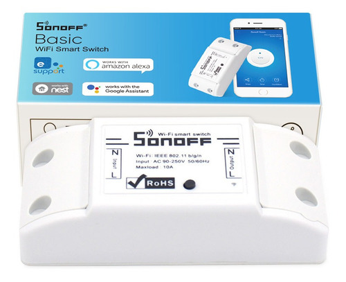 Interruptor Wifi Sonoff Basic 220v Domotica