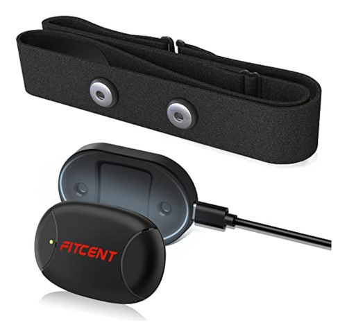 Fitcent Monitor De Frecuencia Cardíaca Recargable,