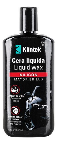 Cera Liquida Silicon Para Auto Brillo Pintura Klintek 57088