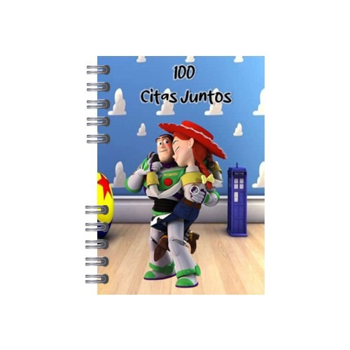 Libro 100 Citas Toy Story Jessy-buzz + Lápiz De Regalo