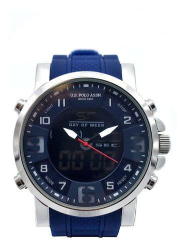 Reloj U.s. Polo Assn. Caballero Uskwm-48-0073 Azul Marino