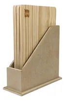 Comprar Juego 3 Tablas + Soporte Proyectarte, Madera Cocina, 29x19cm