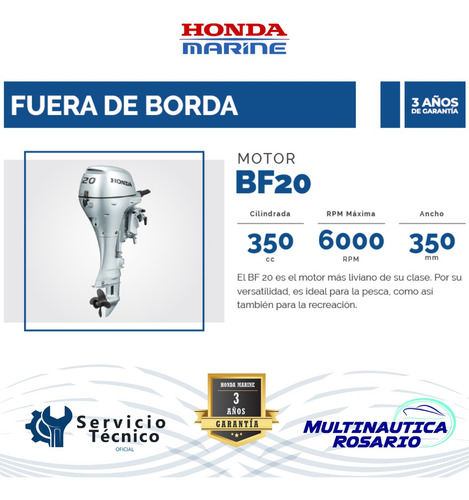 Motor Fuera De Borda Honda Bf 20 Hp Cotización Dolar Billete