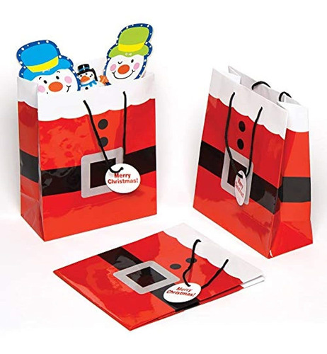 Baker Ross Ac167 Bolsa De Regalo Con Traje De Papá Noel - Pa