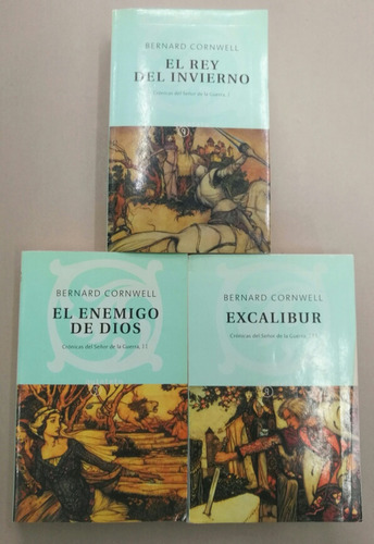 Crónicas Del Señor De La Guerra. I, Ii Y Iii Libros Usados