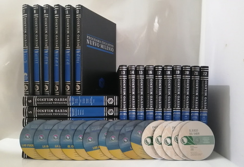 Educativo Programa Nuevo Milenio 22 Vols 5 Cd Rom Y 10 Dvd