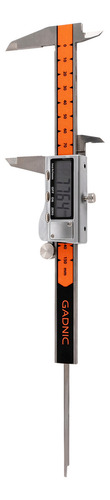 Calibre Digital Gadnic Visor Lcd Numeros Grandes 0-150mm Con Pantalla Digital