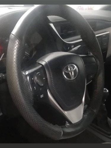 Imagen 5 de 10 de Funda Para Volante Combinada Lisa Con Micro Texturado