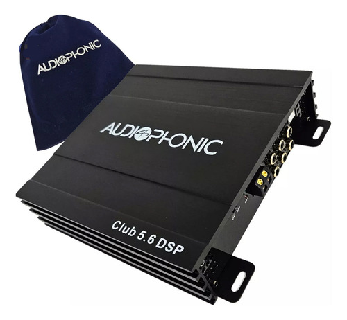 Modulo Processador Audiophonic Club 5.6 5 Canais 850w Cor Preto
