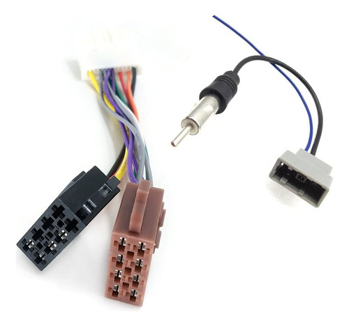 Strpump Adaptador De Cable De Telar Para Radio Estereo Iso P