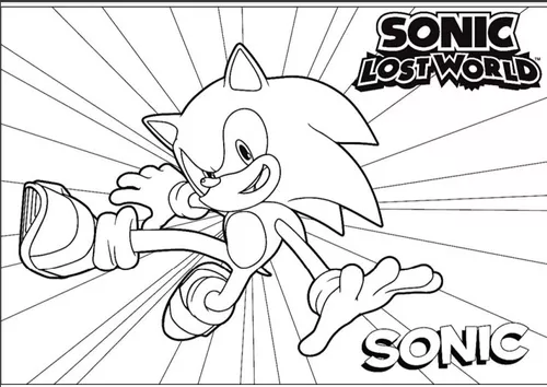 desenhos do sonic 40 –  – Desenhos para Colorir