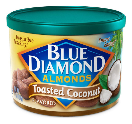 Almendras Blue Diamond Coco Tostado 170g Kosher Importado  