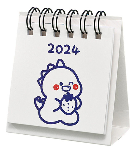 Calendario De Escritorio 2024 Calendario De Dinosaurio