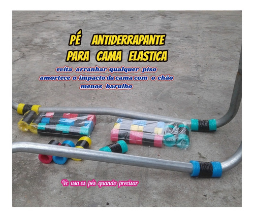 Haste 8+isotubo 8+ponteira 8+rede P/pula Pula 3.05mts+brinde