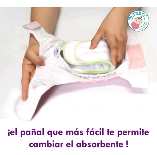 Pañales Ecológicos My Little Baby Paquete Básico Niña Talla unitalla
