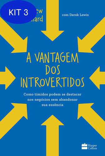 Kit 3 Livro A Vantagem Dos Introvertidos