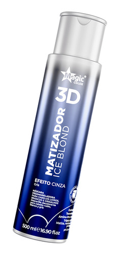 Magic Color Matizador Ice Blond Efeito Cinza - 500ml