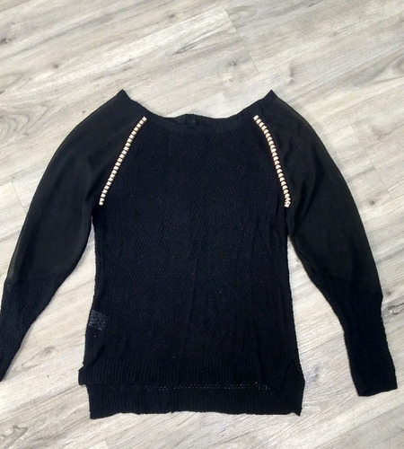 Blusa De Hilo Y Gasa, Manga Ranglan, Talle M