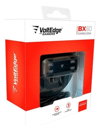 Base De Carga Para Nintendo Switch 3 En 1 Bx60 Fuente Poder