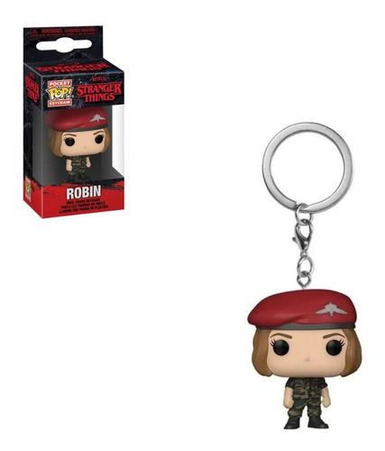 Funko Pop! Keychain Robin - Stranger Things 4 Llavero