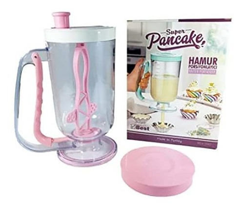 Pancake Batter Dispenser, 2 En 1 Batter Blend Mixer 6ccrn