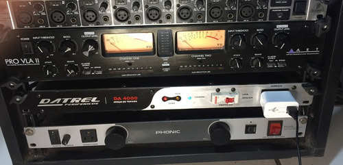Pre Amplficador E Compressor 02 Canais Art Pro Vla Il