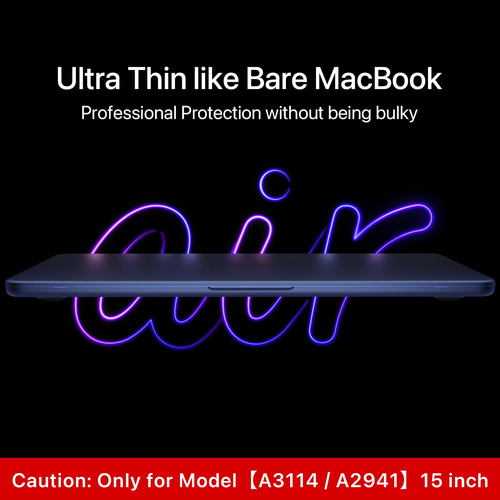 Case Macbook Air 15 Inch Soonjet Compatible 2023 2024