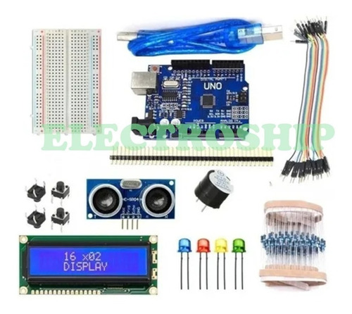 Imagen 1 de 5 de Kit De Inicio -smd - Placa Uno R3 Smd -chip Ch340-