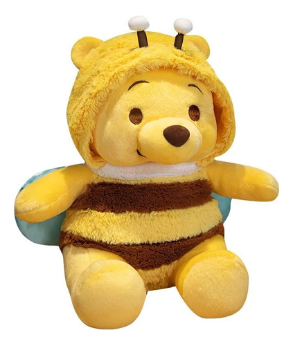 Peluche Traje Abeja Oso Winnie The Pooh Regalo Detalle 25cm