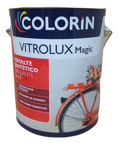 Colorin Vitrolux Magic Sintetico 3 En 1 4lts 