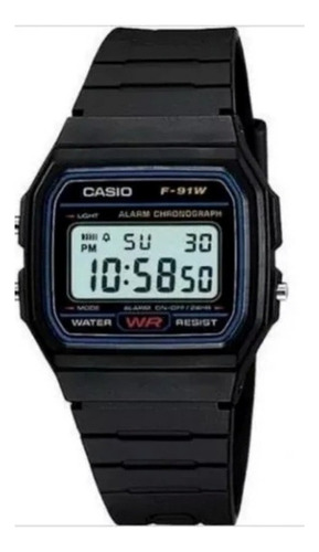 Relogio Casio F-91w-1cr