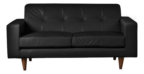 Sofa Salerno 2c Pu Negro