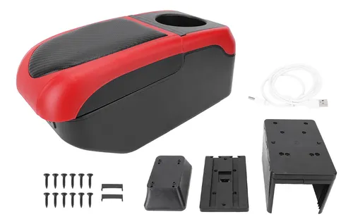 Reposabrazos Universal Para Coche Con Almacenamiento En Cons