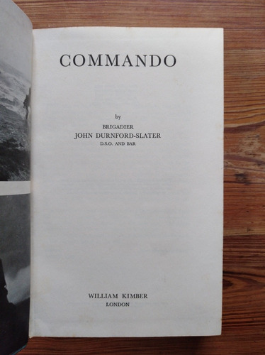  Commando - Brigadier John Durnford Slater (en Inglés)