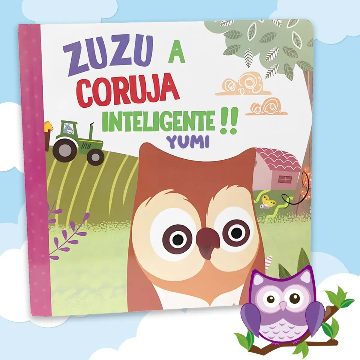 Livro Infantil Histórias Para Dormir Zuzu A Coruja Inteligente, De Livro Infantil Histórias Para Dormir, Vol. 1. Editora Livro Infantil Histórias Infantil, Capa Dura (2024)