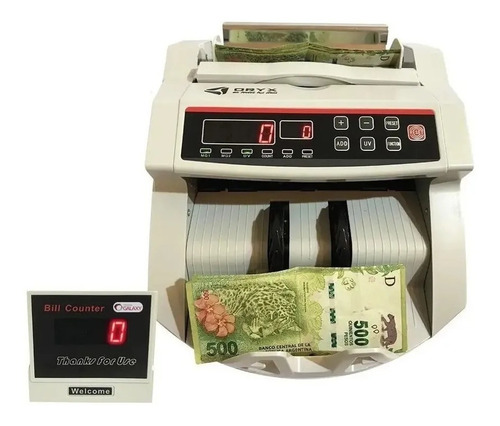 Maquina De Contar Billetes Oryx Pesos Euros Dolares M06e 