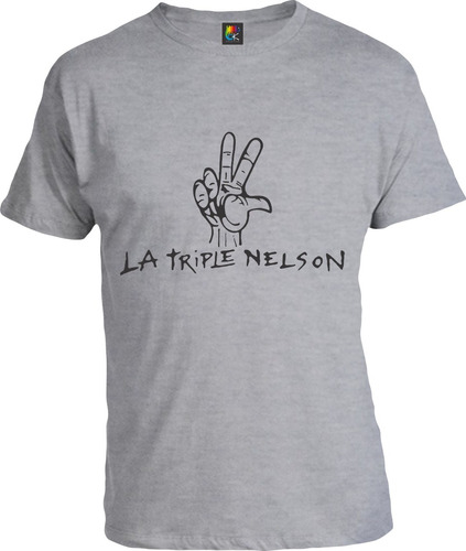 Remera Banda Personalizada Diseño - La Triple Nelson 4