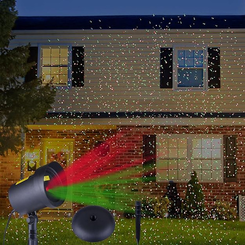 Christmas Laser Lights Outdoor Projector Waterproof Red And