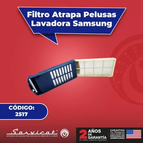 ▷ Filtro Atrapa Pelusa Para Lavadora Samsung - Tecnoworld