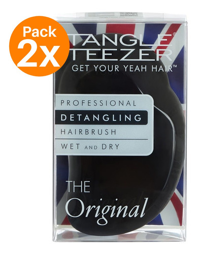Pack 2 Cepillos Tangle Teezer Original Negro