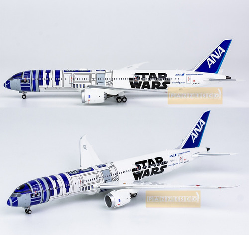 All Nippon Ana Star Wars R2 D2 Boeing 787 9  Ng Model 1:400