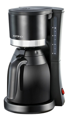 Imagen 1 de 1 de Cafetera Xion XI-CM14T semi automática negra de filtro 220V