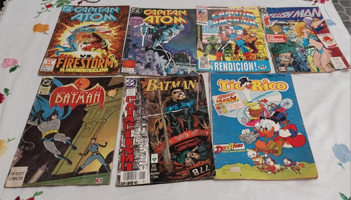 Antiguo Lote De Historietas Cómic X 7 (Usado)