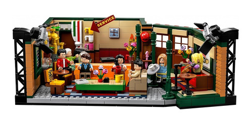 Imagen 2 de 6 de Set de construcción Lego Ideas Central Perk 1070 piezas en caja