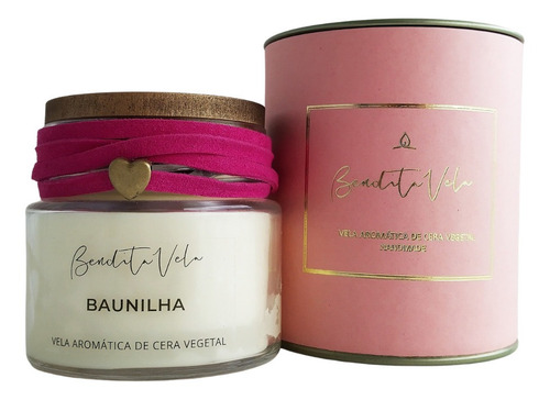 Imagem 2 de 6 de Kit Com 3 Velas Aromáticas (jasmim, Baunilha E Lavanda)