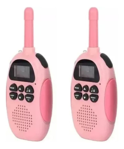 Par Radiotelefono Niños Intercomunicador Walkie Talkies