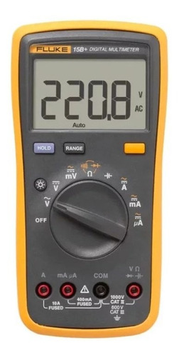 Multímetro Digital 400/1000v Ac/dc Cat Ii 15b+ Fluke